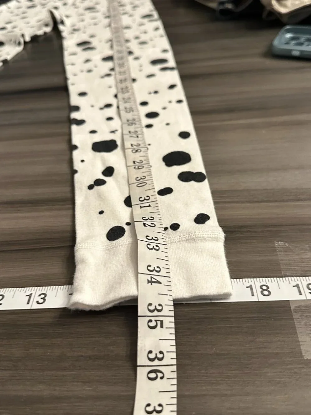 Hanna Andersson Kids Dalmatian Print 2 Piece Pajamas Size 10
